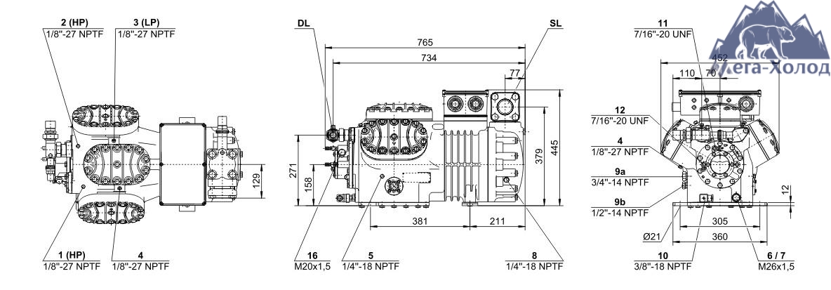 схема Bitzer 6G-30.2Y